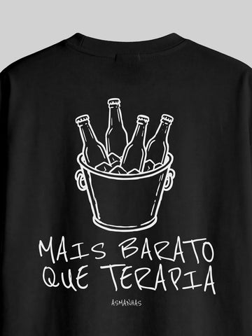 Camiseta Oversized Mais Barato que Terapia Asmanhas