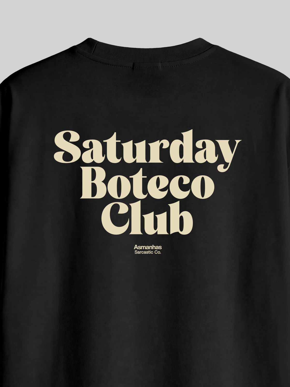 Camiseta Oversized Saturday Boteco Club Asmanhas