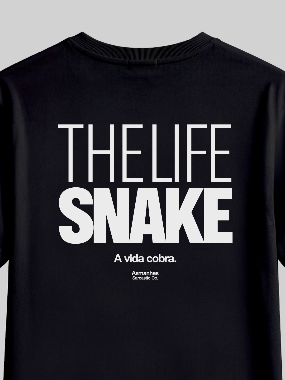 Camiseta The Life Snake Asmanhas