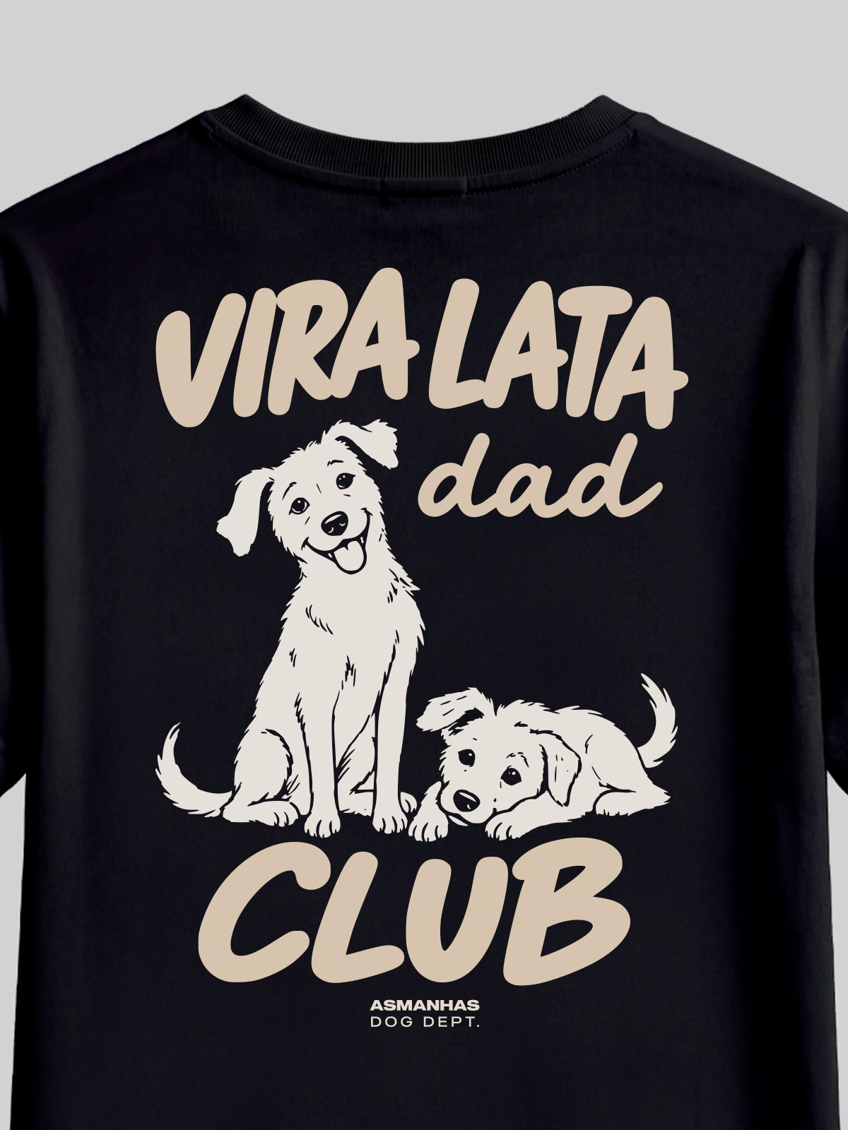 Camiseta Clube Pai de Vira Lata Asmanhas