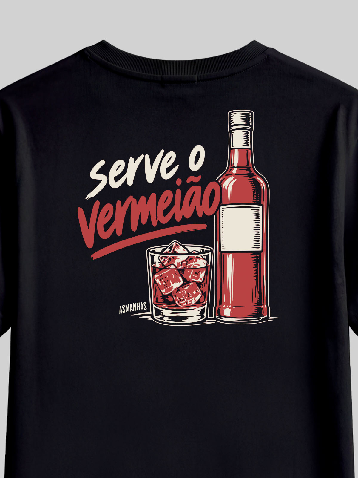 Camiseta Feminina Serve o Vermeião Asmanhas