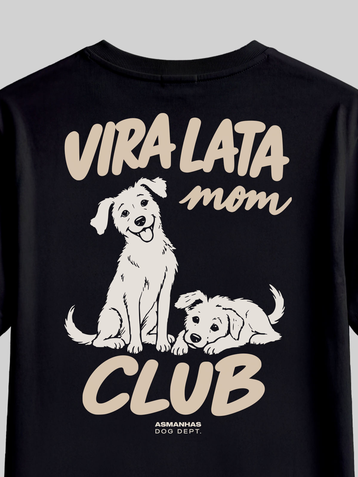 Camiseta Clube Mãe de Vira Lata Asmanhas