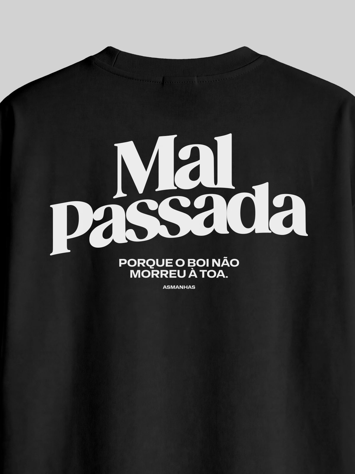 Camiseta Oversized Mal Passada Asmanhas