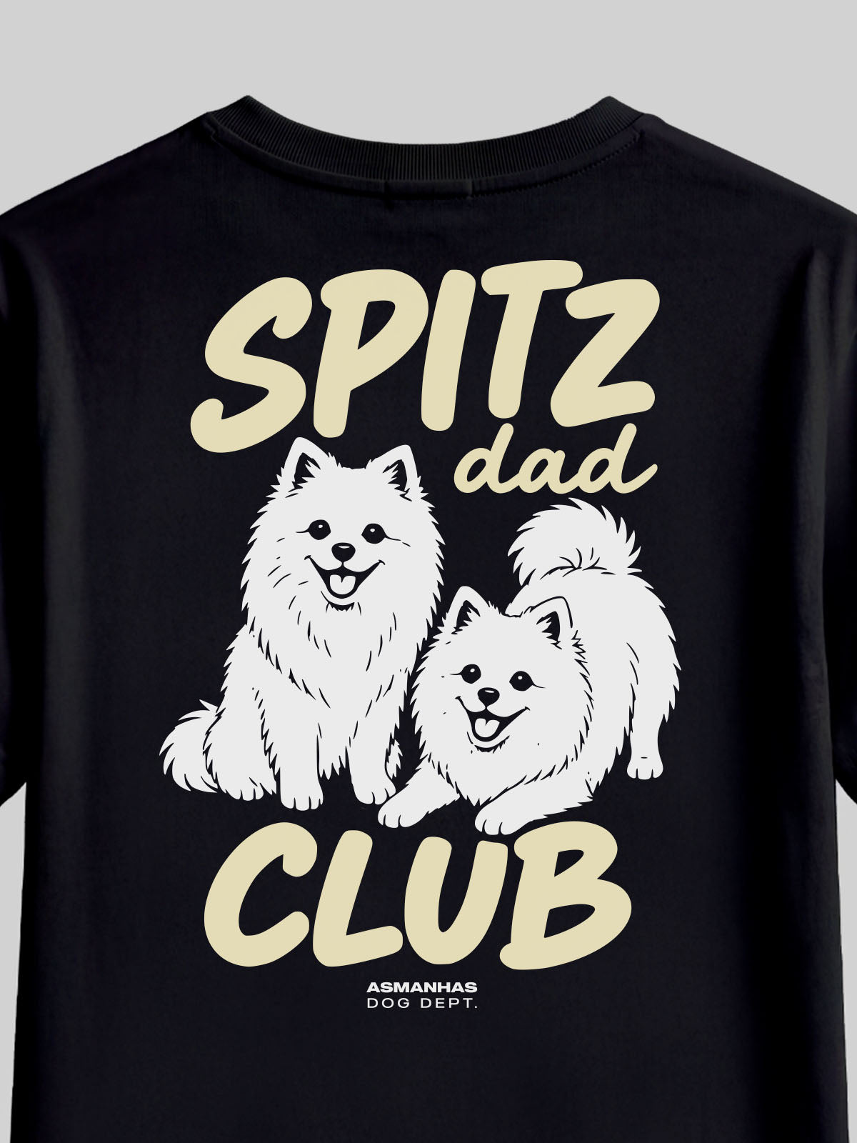 Camiseta Clube Pai de Spitz Asmanhas