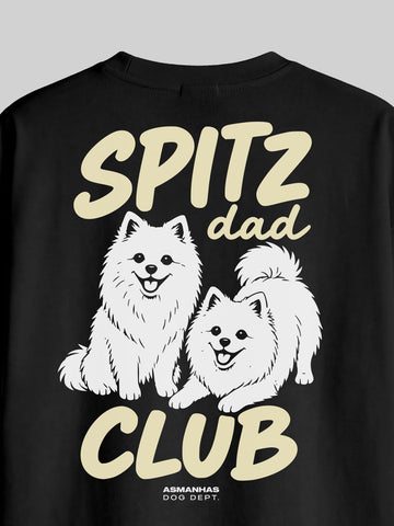 Camiseta Oversized Clube Pai de Spitz Asmanhas