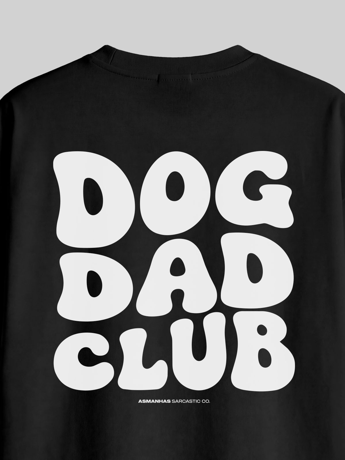 Camiseta Oversized Dog Dad Club Asmanhas
