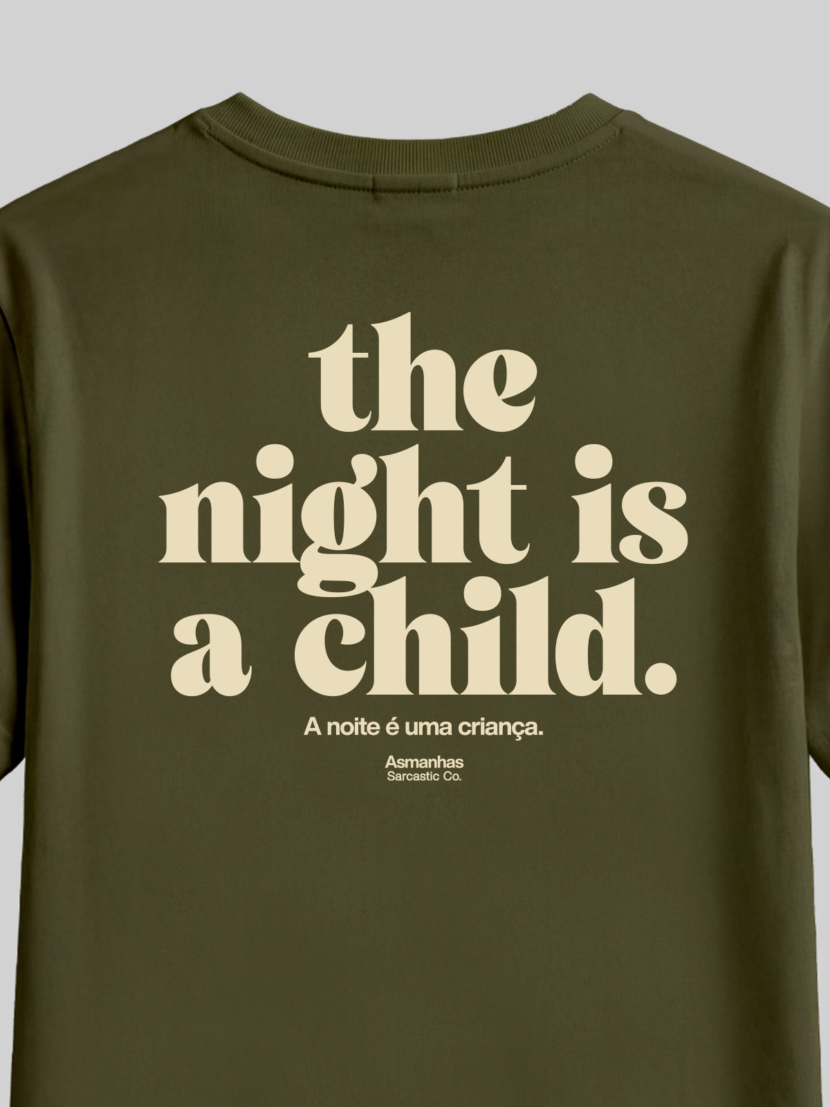 Camiseta The Night Is a Child Asmanhas