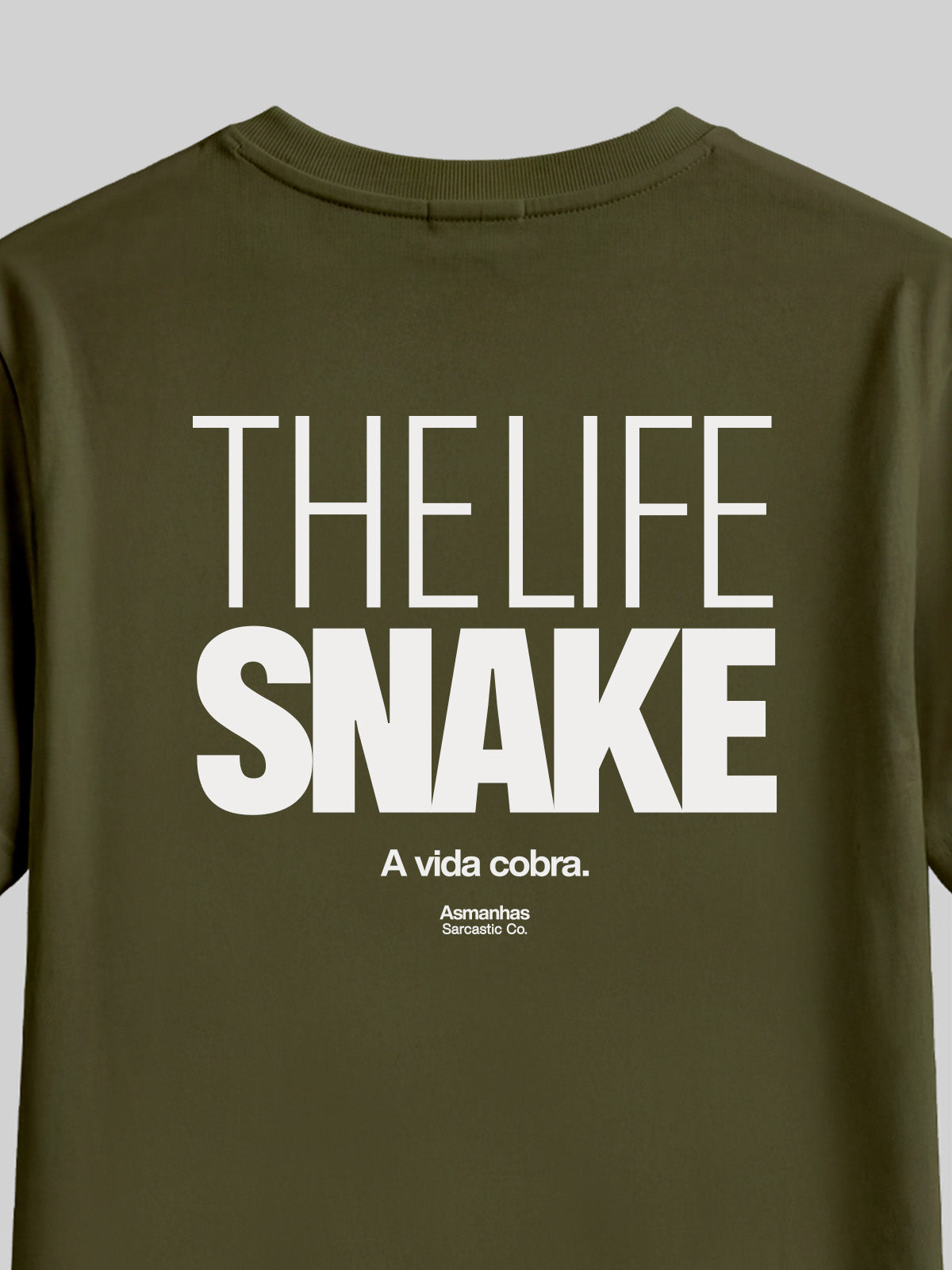 Camiseta The Life Snake Asmanhas