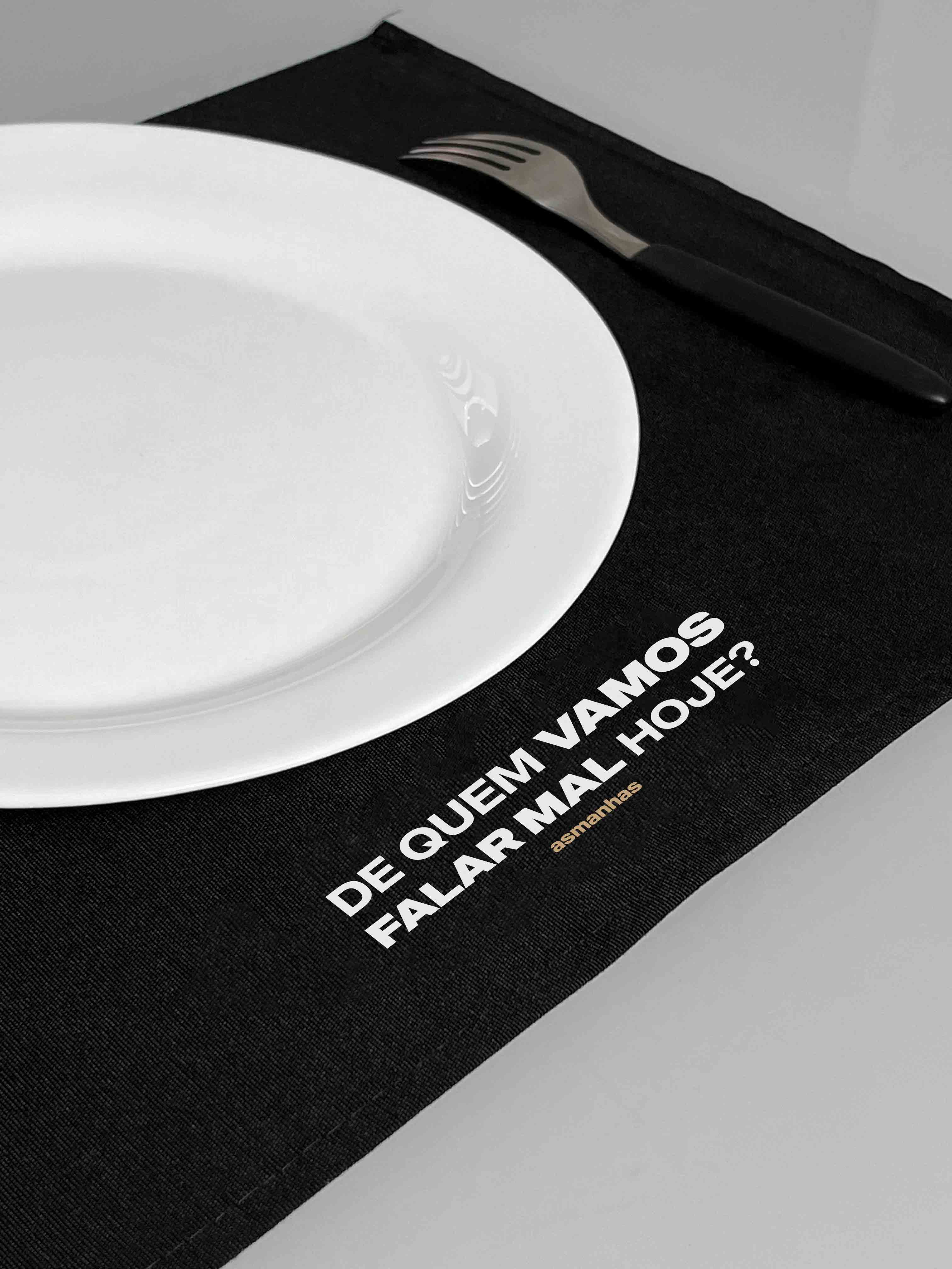 Jogo Americano Comida Boa & Fofoca Asmanhas