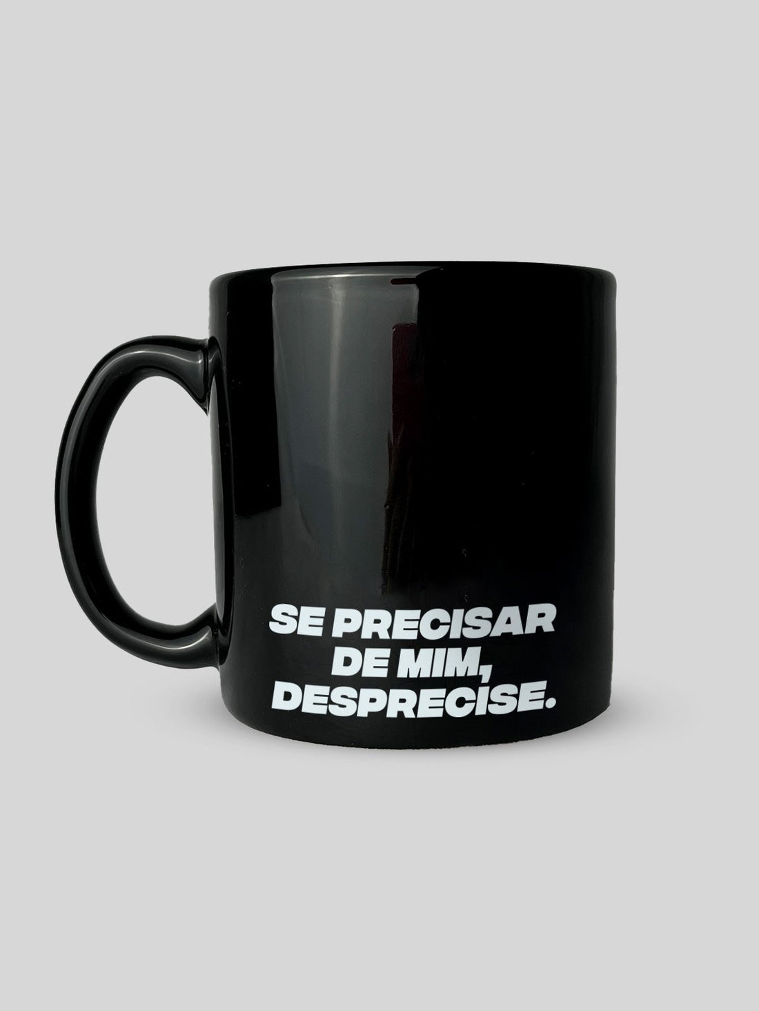 Caneca Desprecise Preta Asmanhas