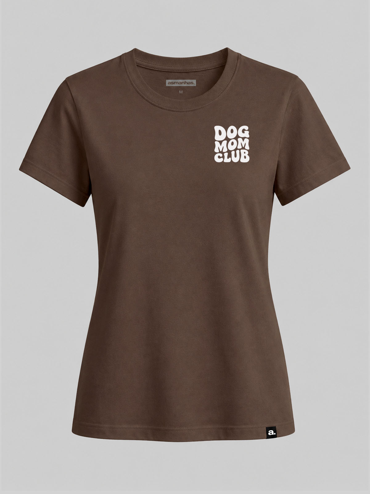 Camiseta Feminina Dog Mom Club Asmanhas