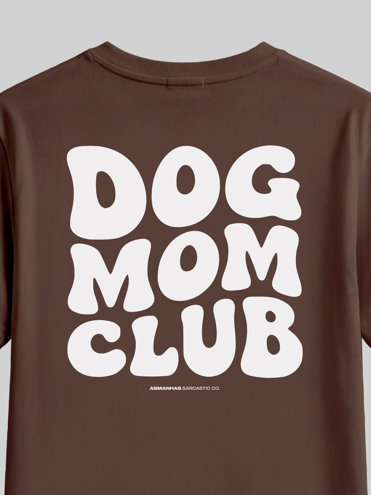 Camiseta Feminina Dog Mom Club Asmanhas