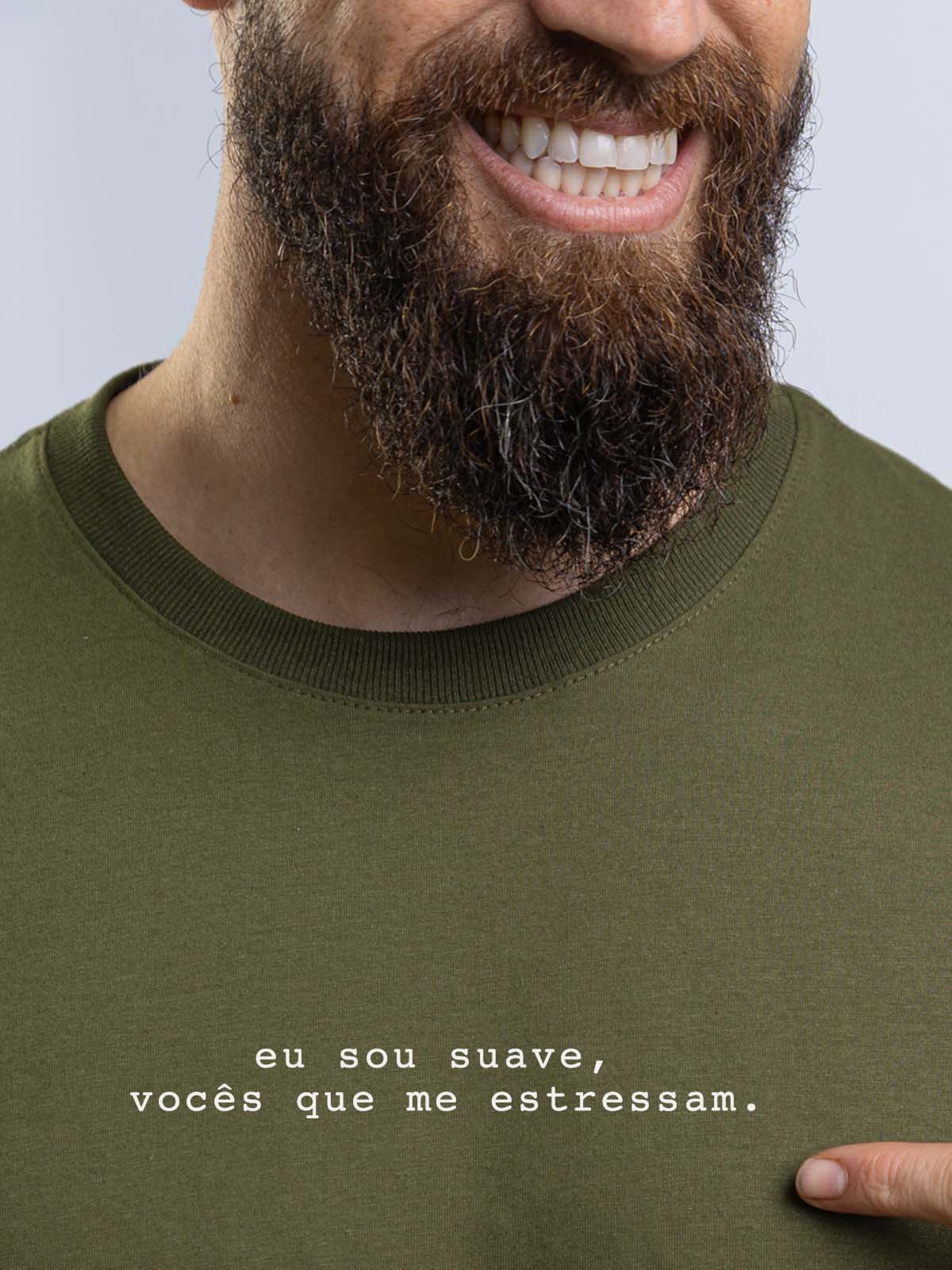 Camiseta Eu sou Suave Asmanhas Liquida