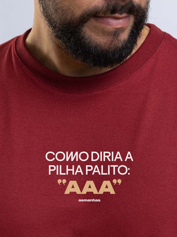 Camiseta Como Diria a Pilha Palito Asmanhas Liquida