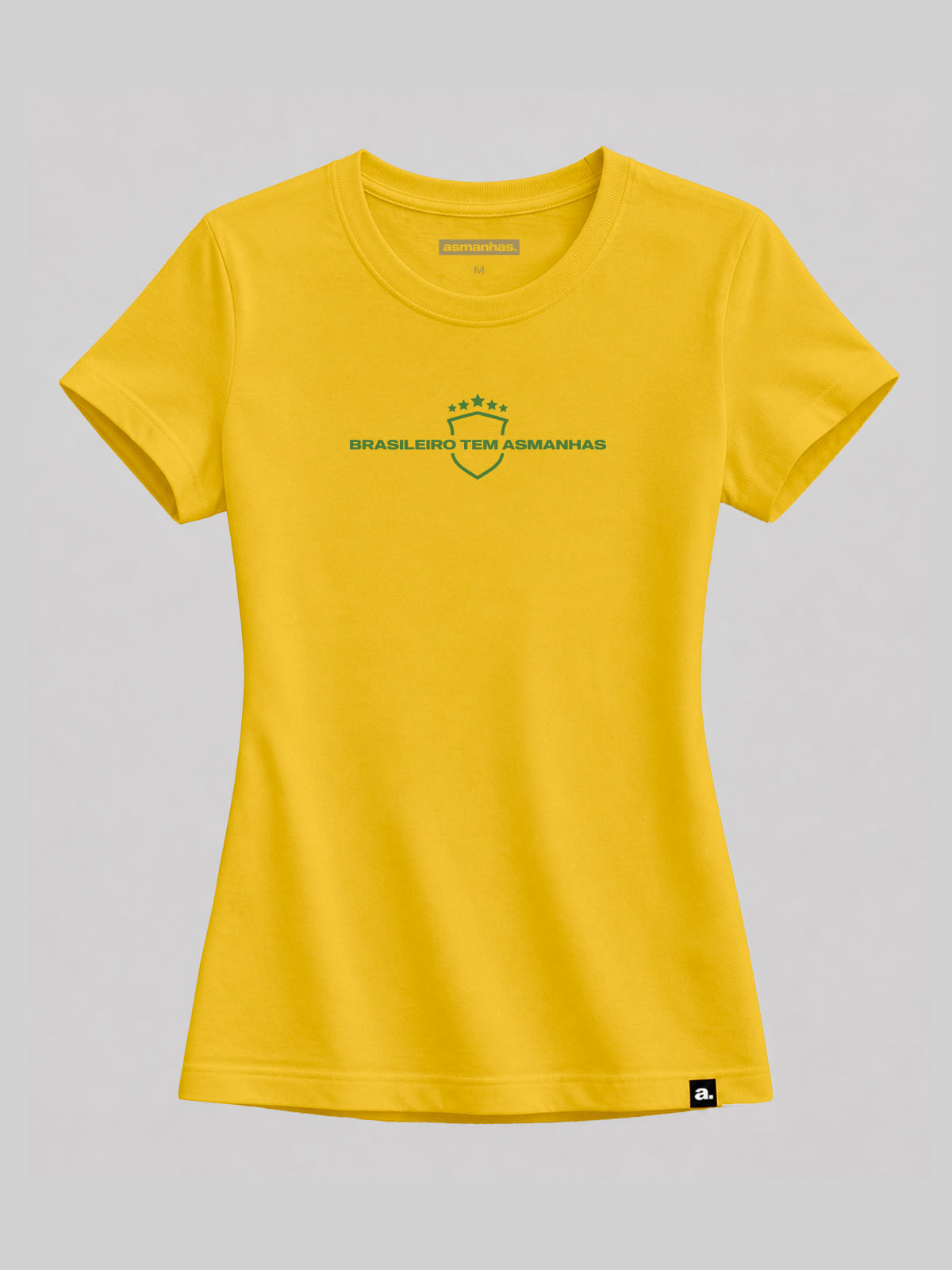 Camiseta Copa  Feminina Brasileiro Tem Asmanhas