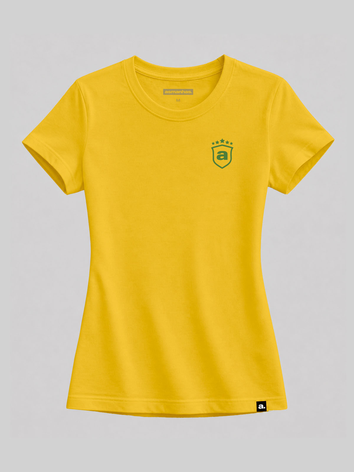 Camiseta Copa Feminina Vamo Caraio Costas Asmanhas