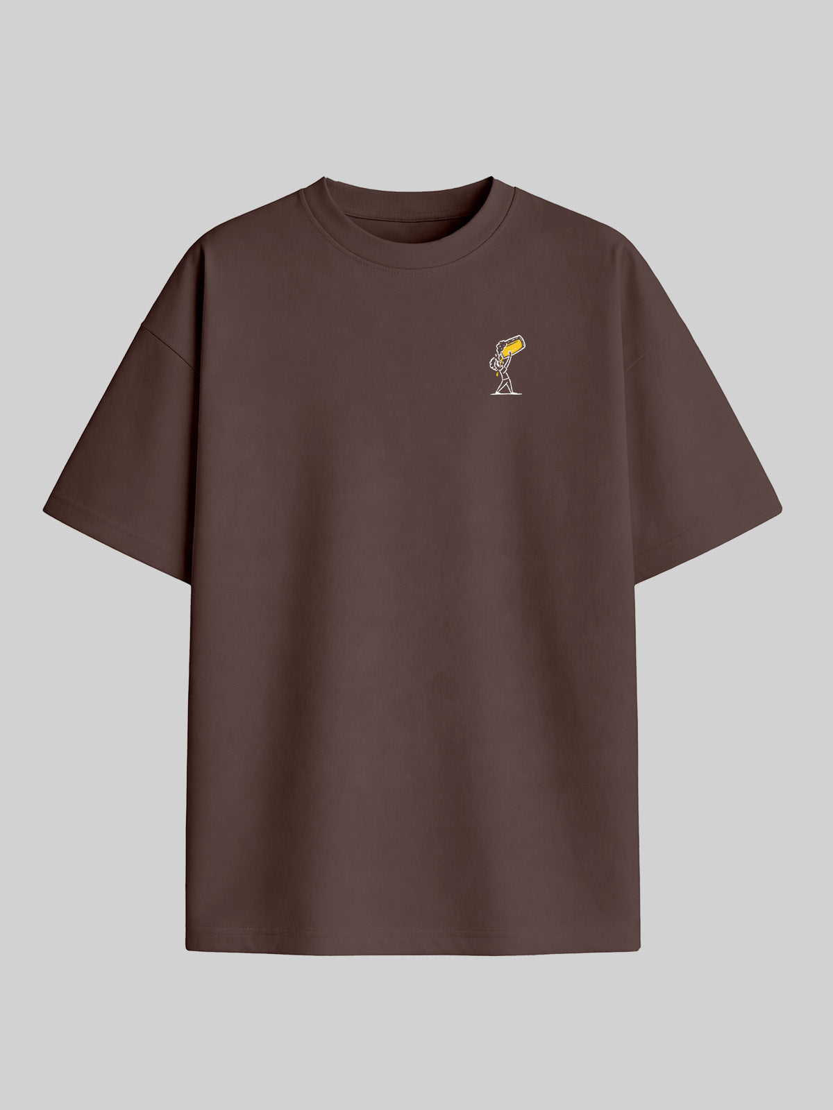 Camiseta Oversized Brasil Me Obriga a Beber Asmanhas