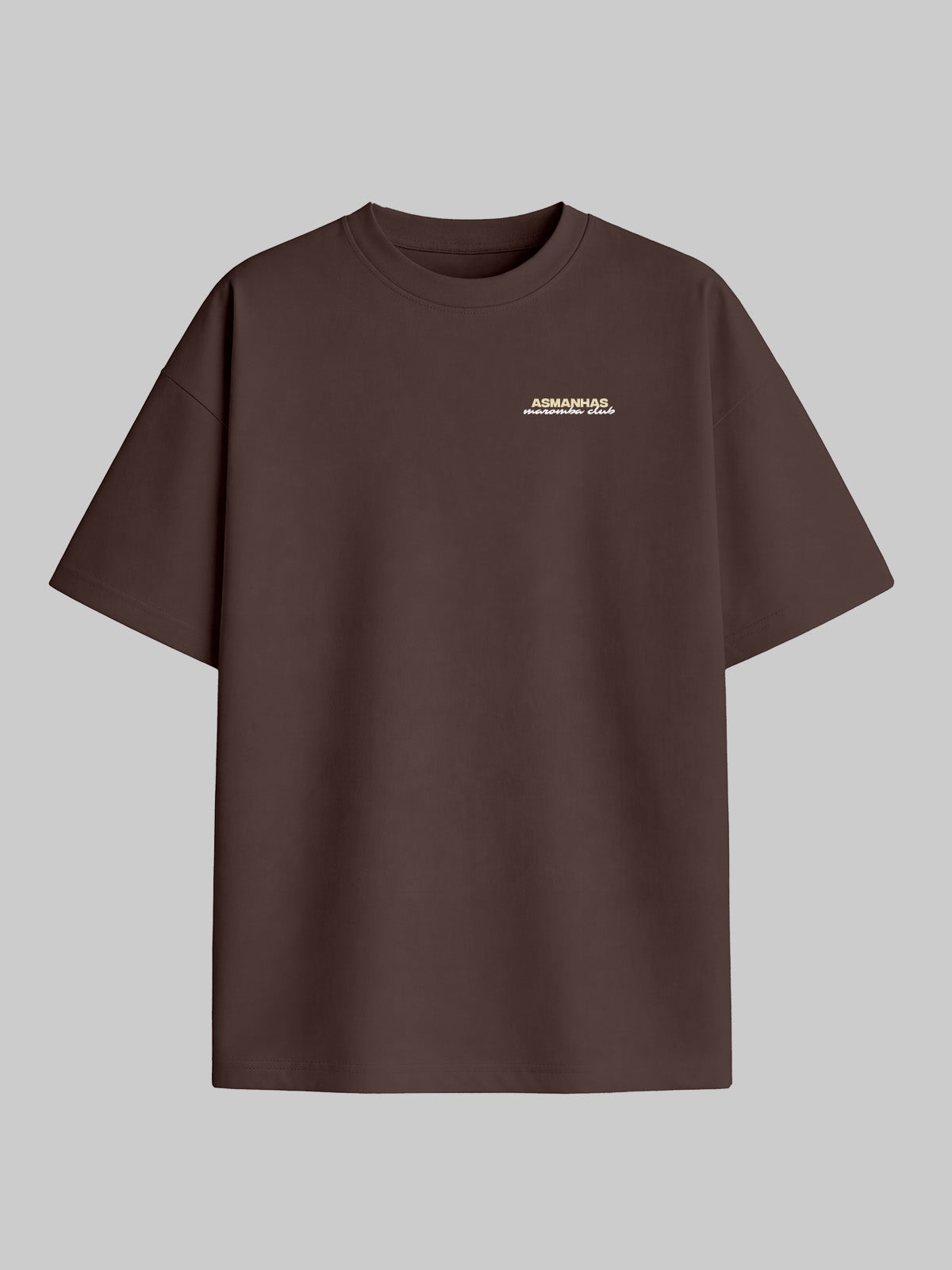 Camiseta Oversized Cresce Natural Asmanhas