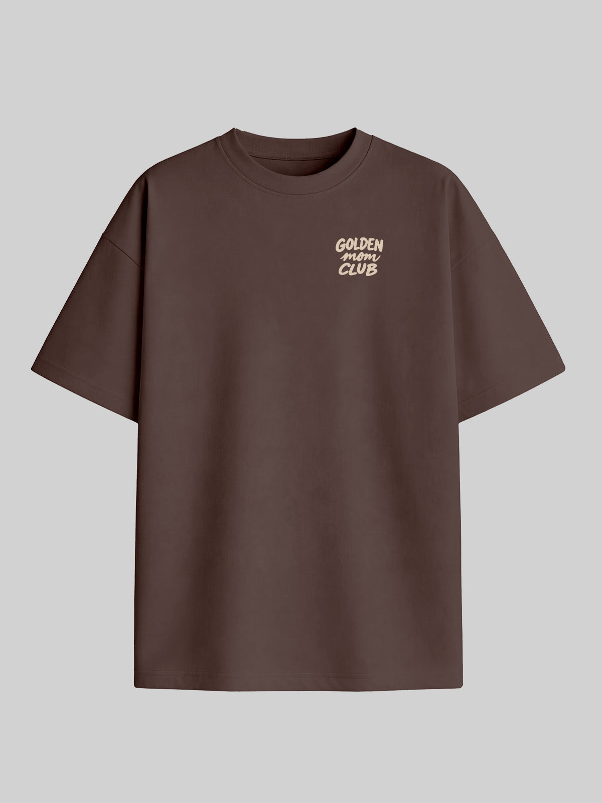 Camiseta Oversized Clube Mãe de Golden Asmanhas