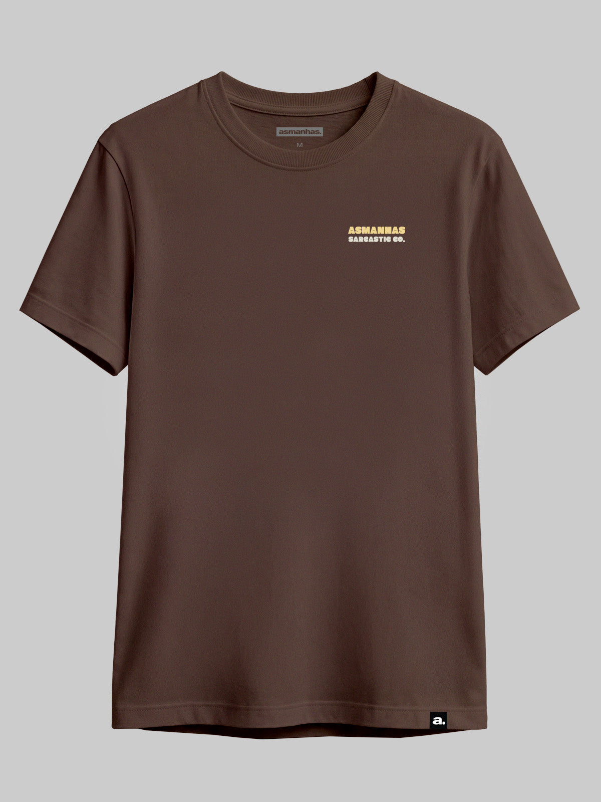 Camiseta Não Queria Ter Vindo Costas Asmanhas