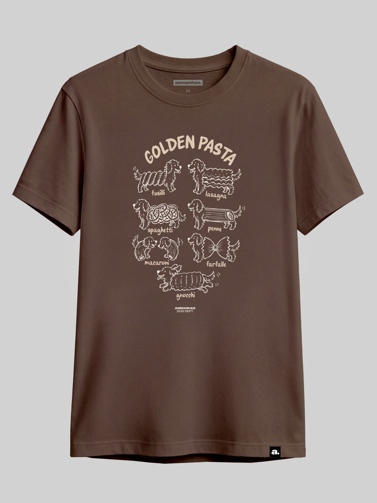 Camiseta Golden Pasta Asmanhas