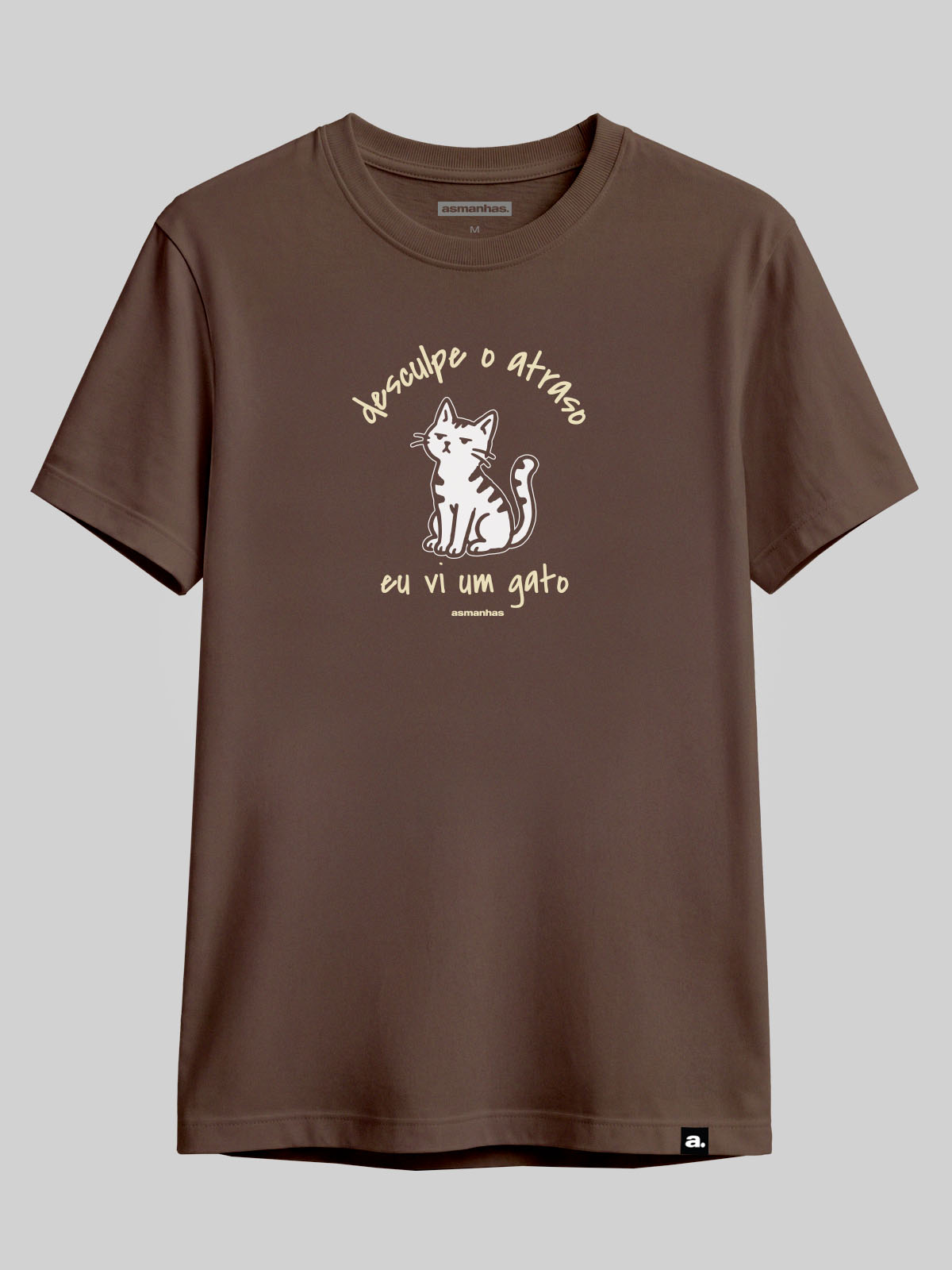 Camiseta Vi Um Gato Asmanhas