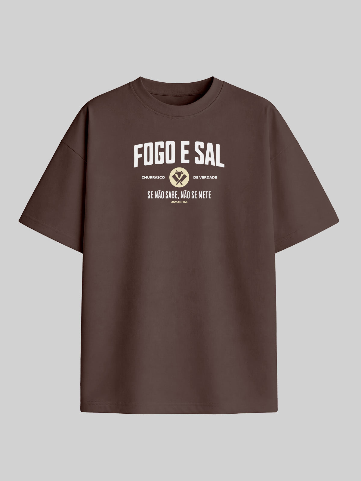 Camiseta Oversized Fogo e Sal Asmanhas
