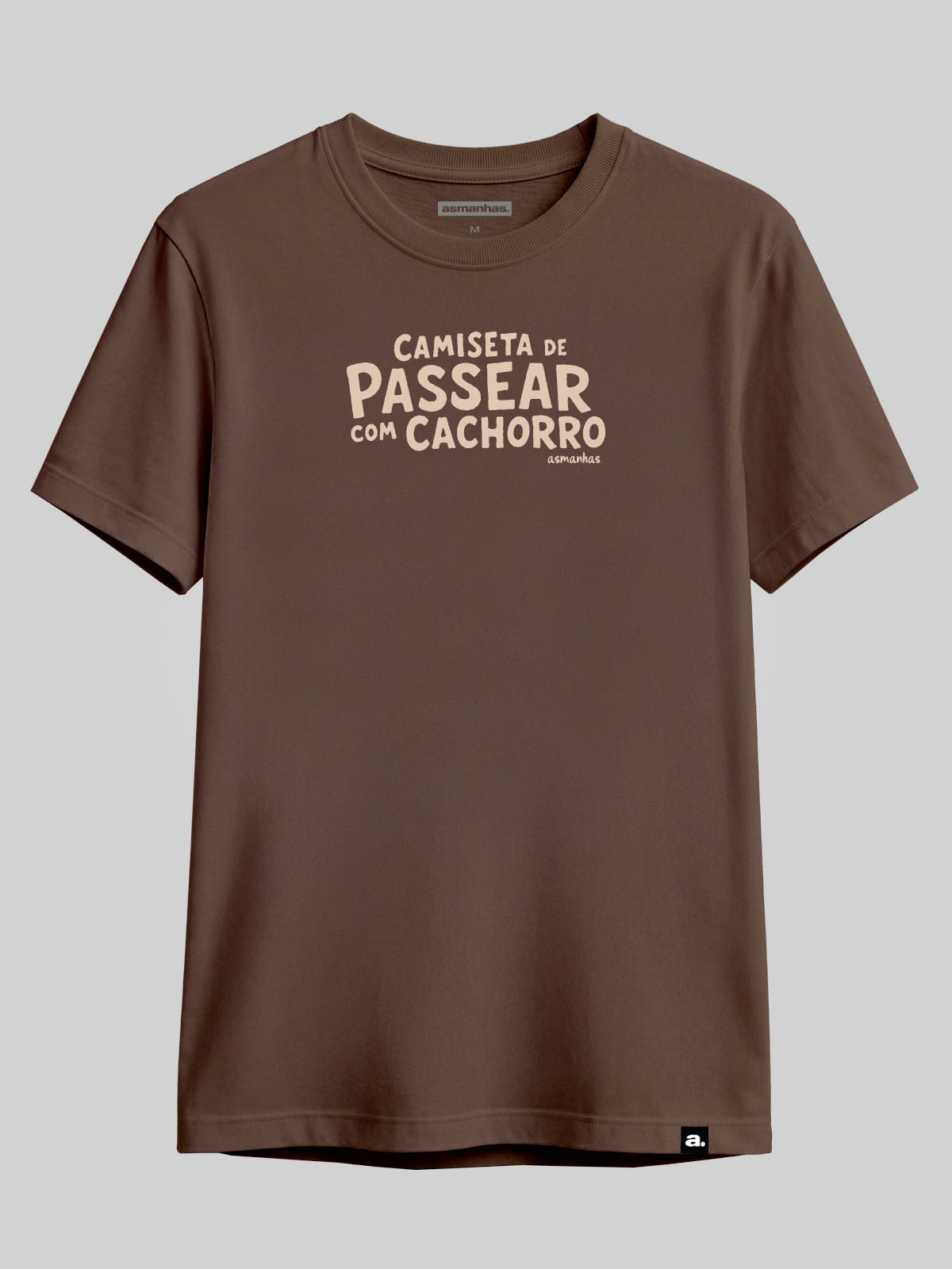 Camiseta Passear Com Cachorro Asmanhas