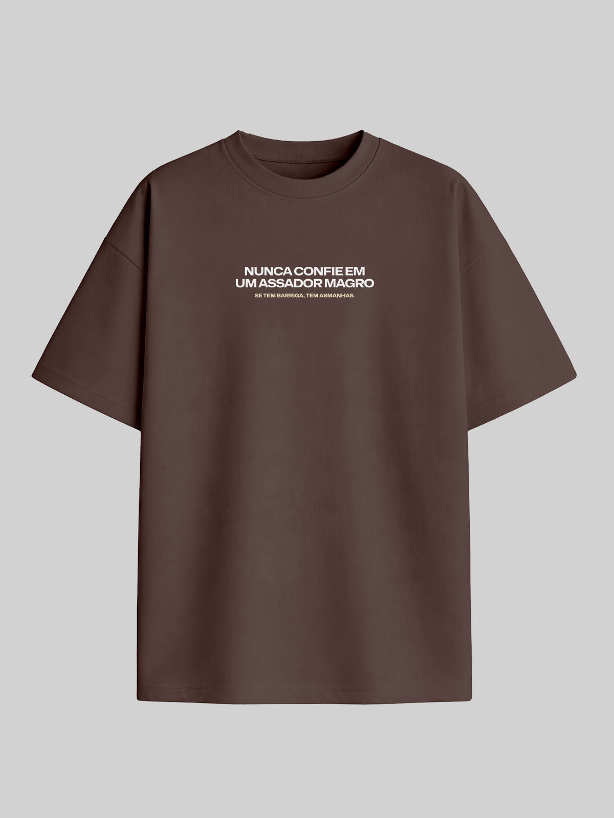 Camiseta Oversized Assador Magro Asmanhas