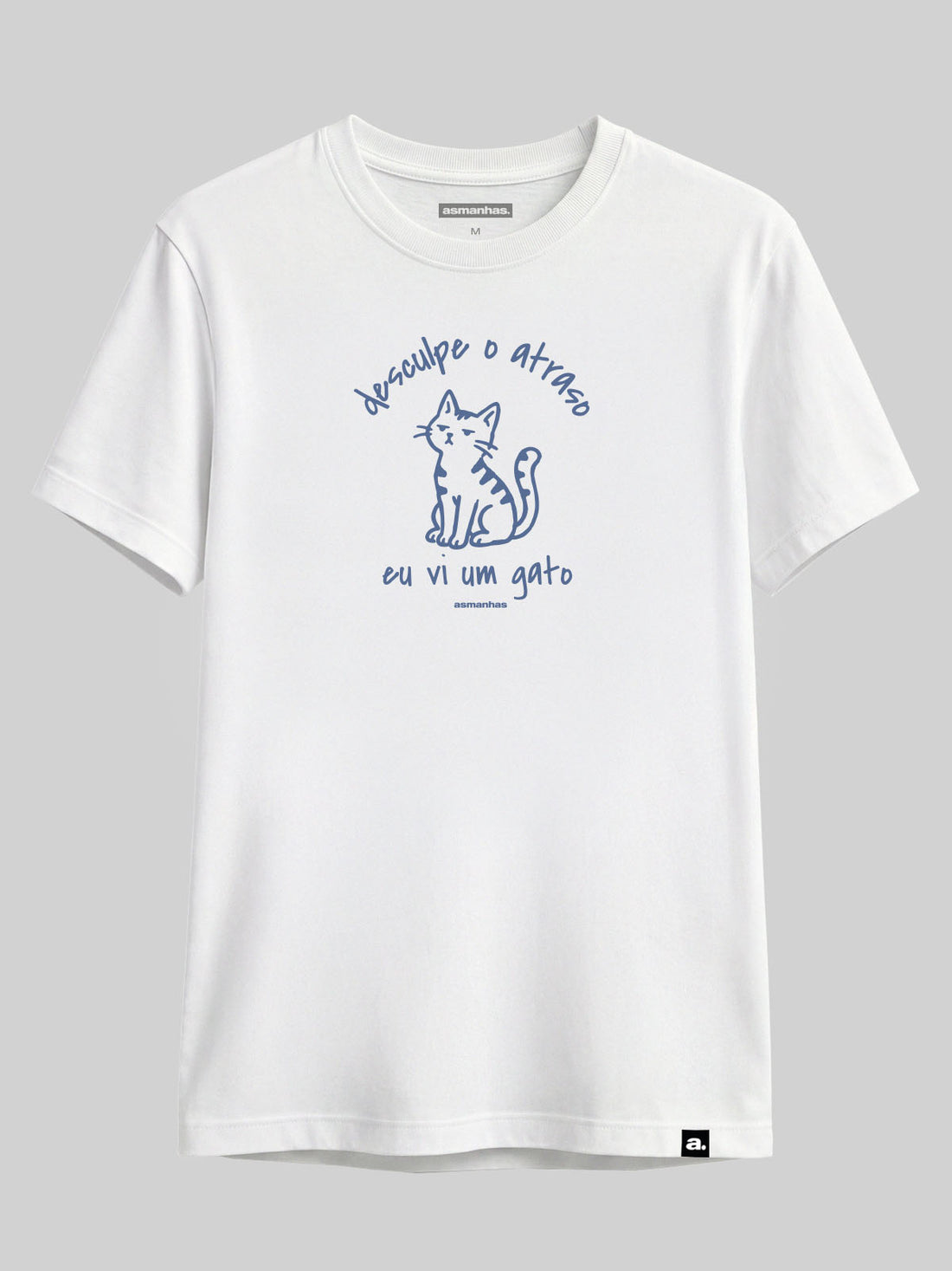 Camiseta Vi Um Gato Asmanhas