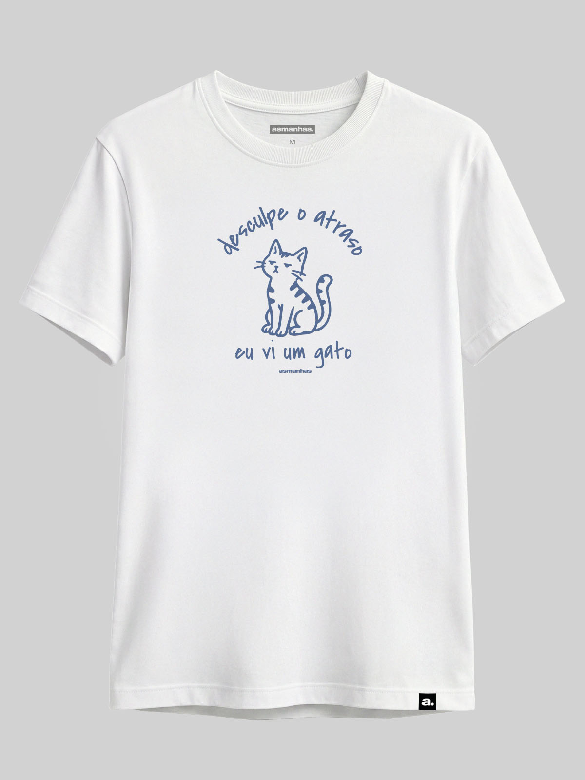 Camiseta Vi Um Gato Asmanhas