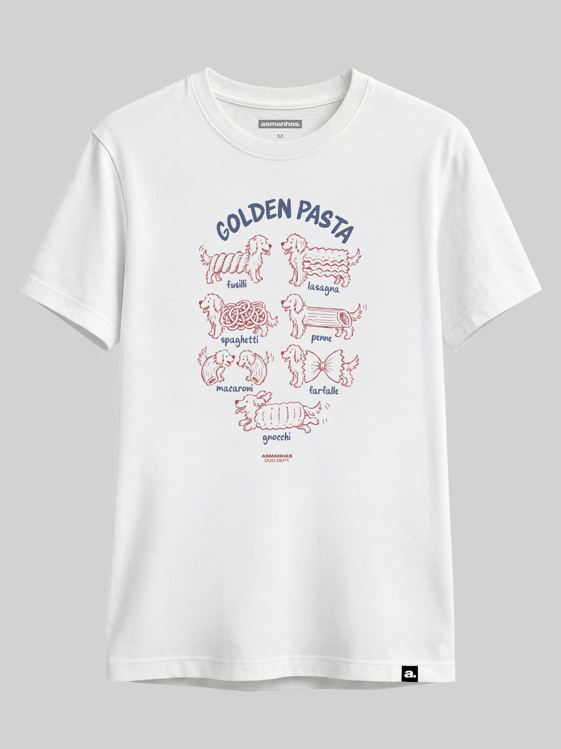 Camiseta Golden Pasta Asmanhas