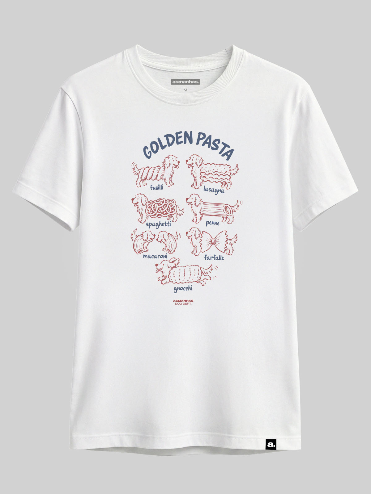 Camiseta Golden Pasta Asmanhas