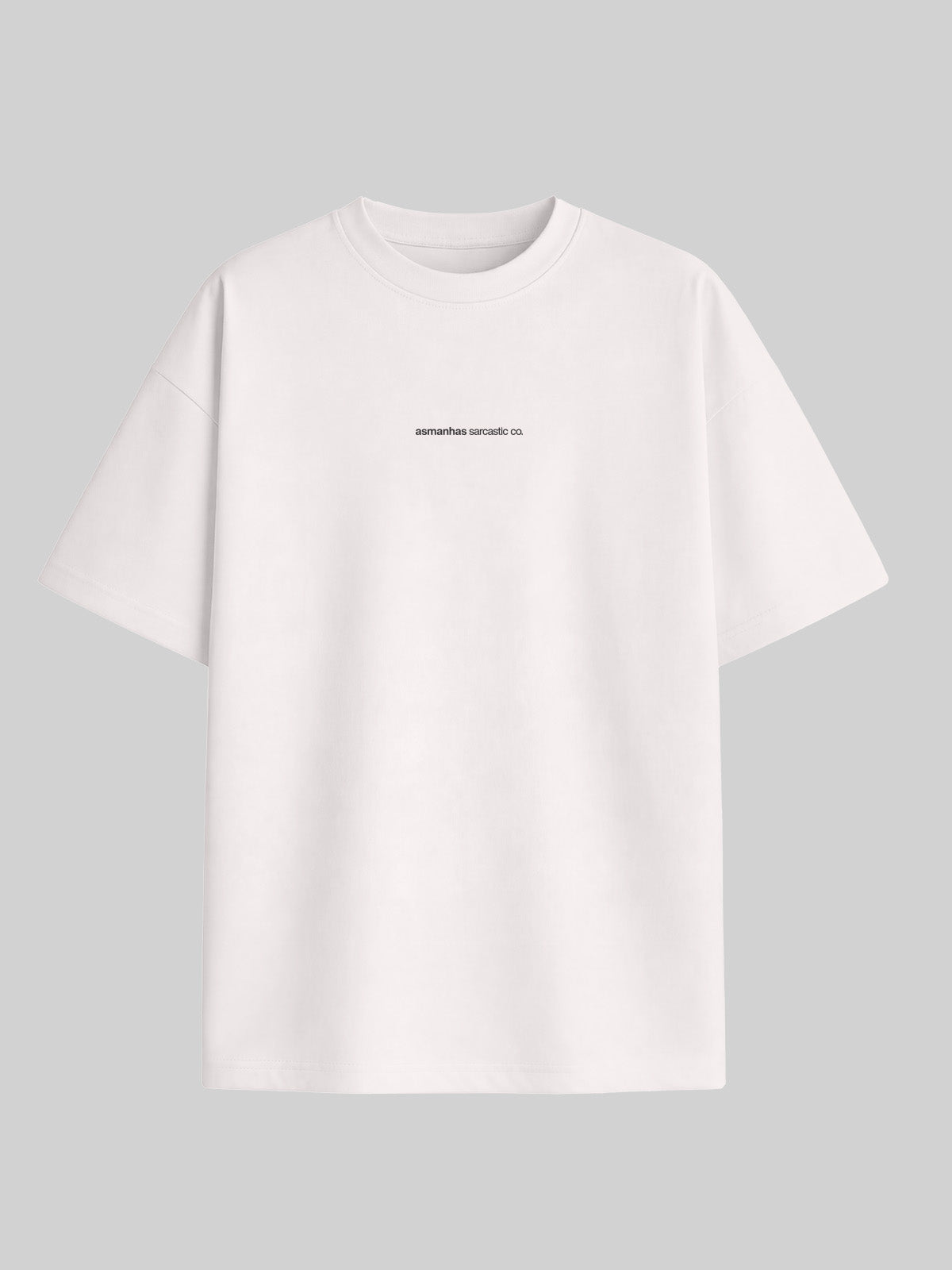 Camiseta Oversized Keep Calm Caraio Asmanhas