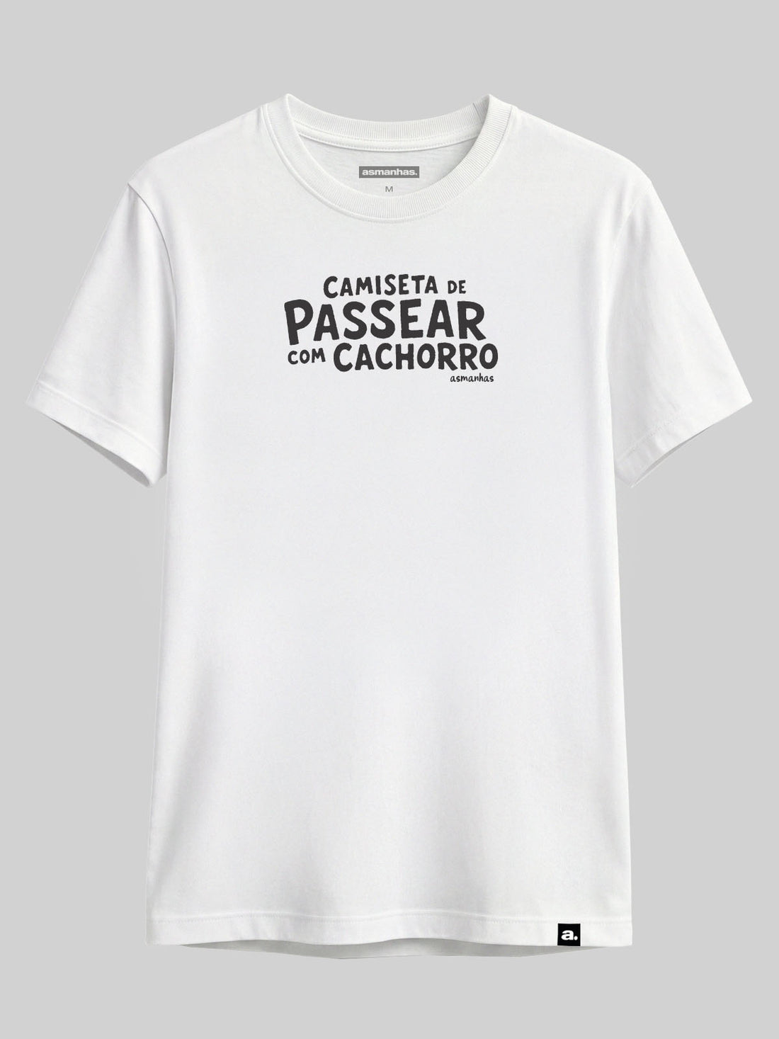 Camiseta Passear Com Cachorro Asmanhas