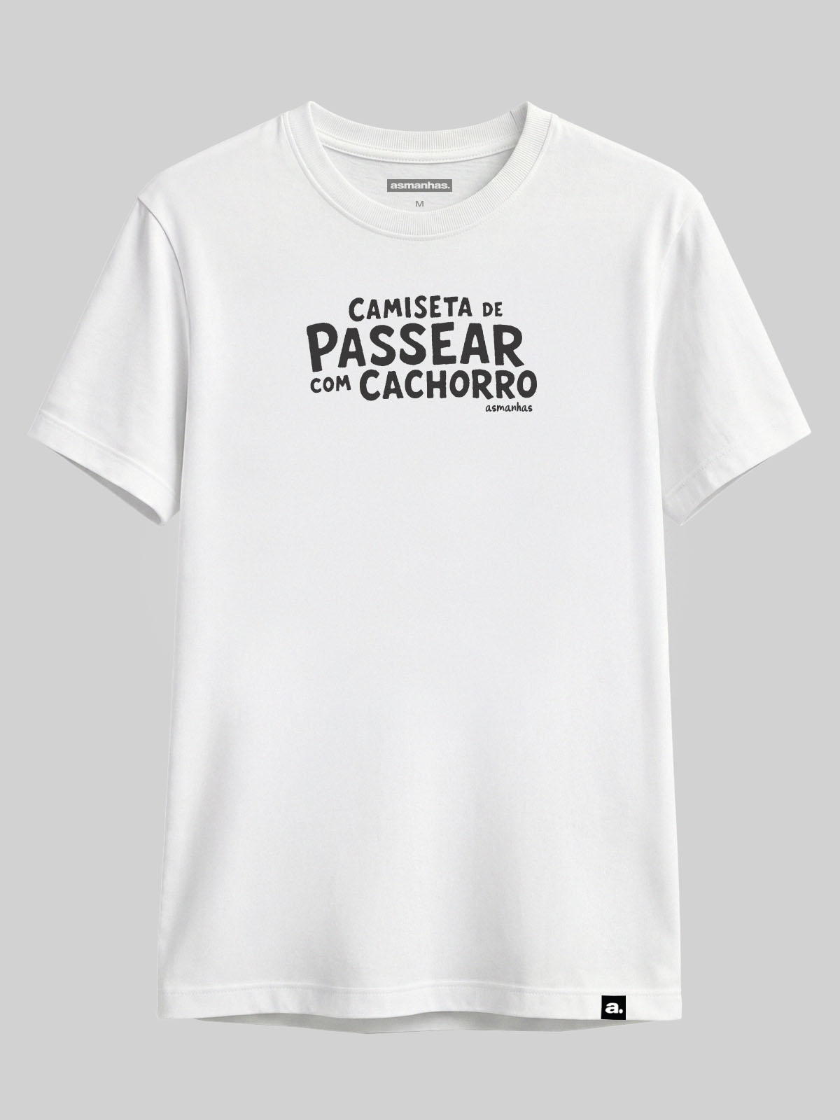 Camiseta Passear Com Cachorro Asmanhas