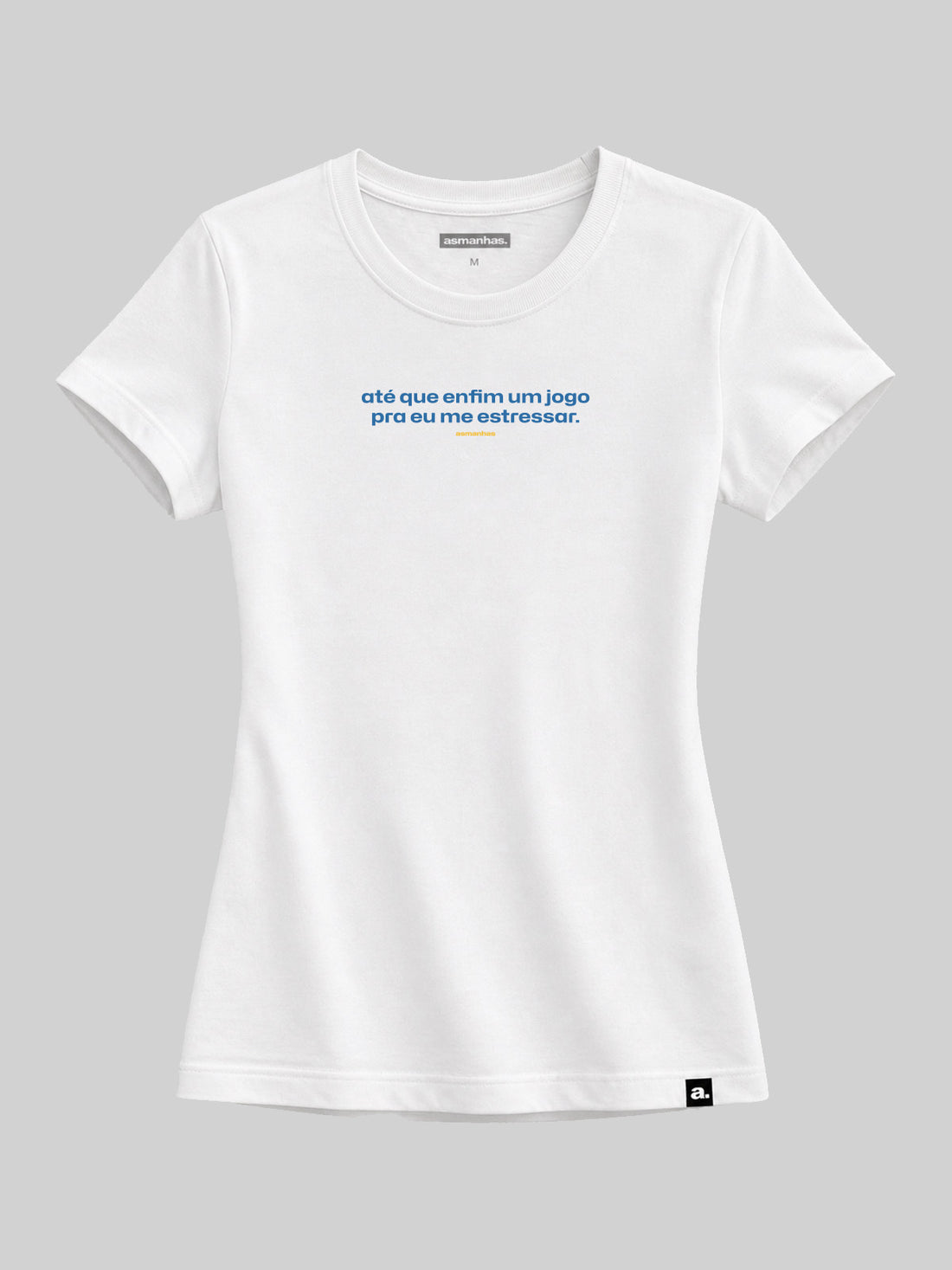 Camiseta Copa Feminina Jogo para Eu Me Estressar Asmanhas