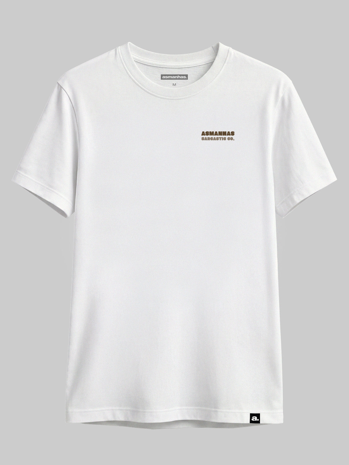 Camiseta Não Queria Ter Vindo Costas Asmanhas