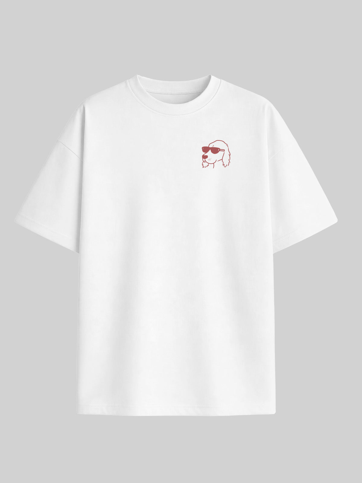 Camiseta Oversized Dono de Cachorro Antissocial Asmanhas