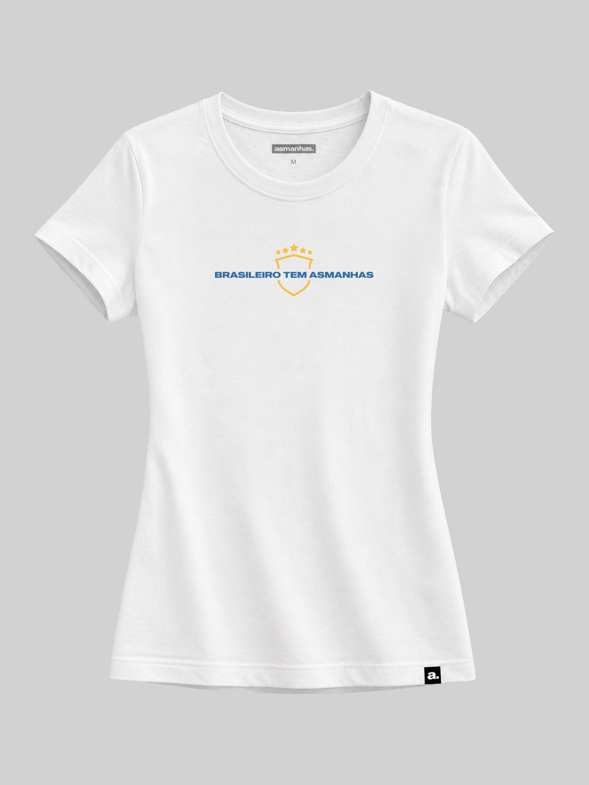 Camiseta Copa  Feminina Brasileiro Tem Asmanhas