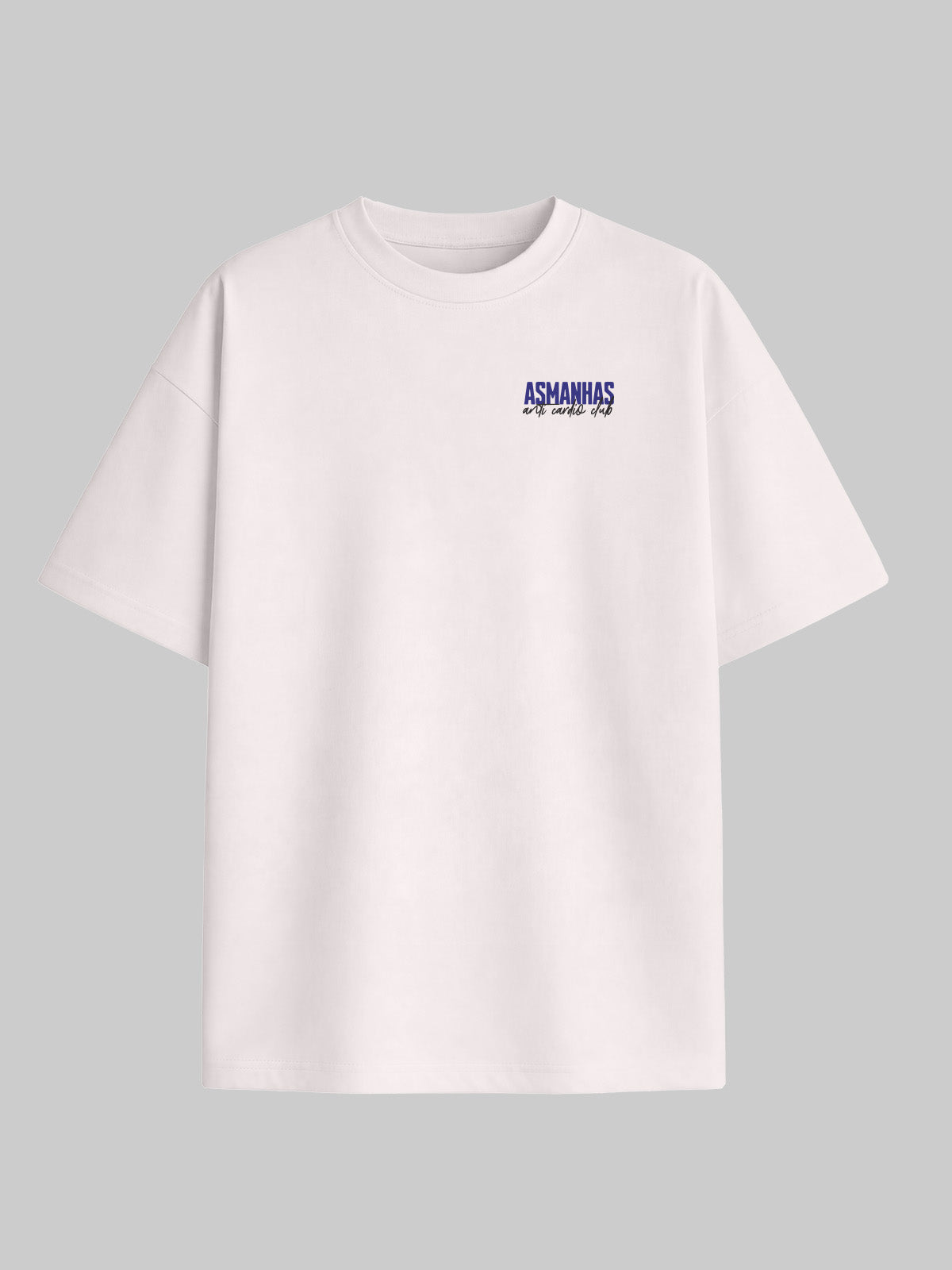 Camiseta Oversized Odeio Cardio Asmanhas