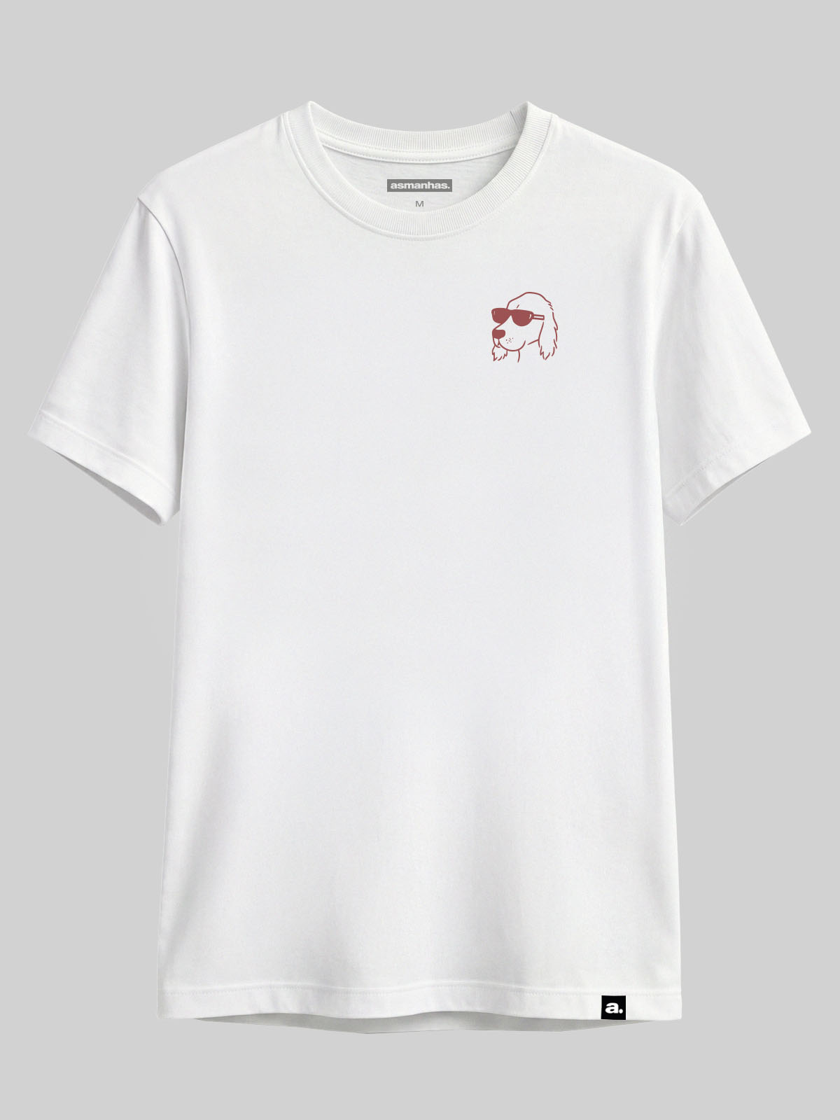 Camiseta Dono de Cachorro Antissocial Asmanhas
