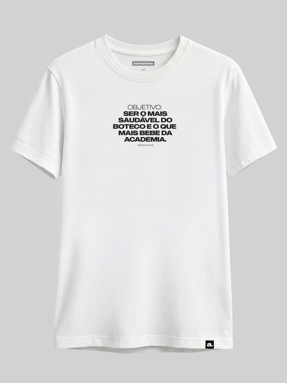 Camiseta Mais Saudável do Boteco Asmanhas