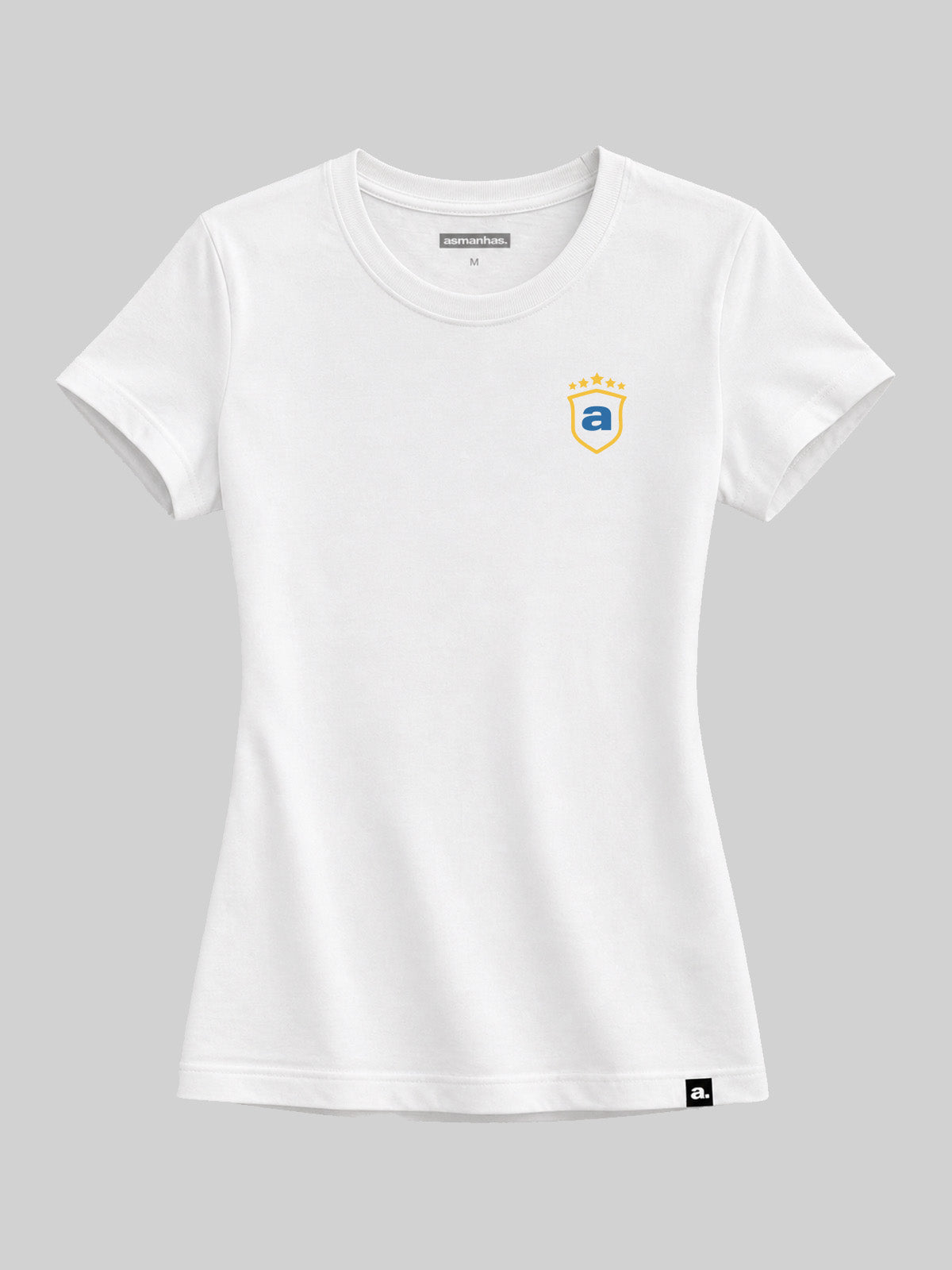 Camiseta Copa Feminina Vamo Caraio Costas Asmanhas