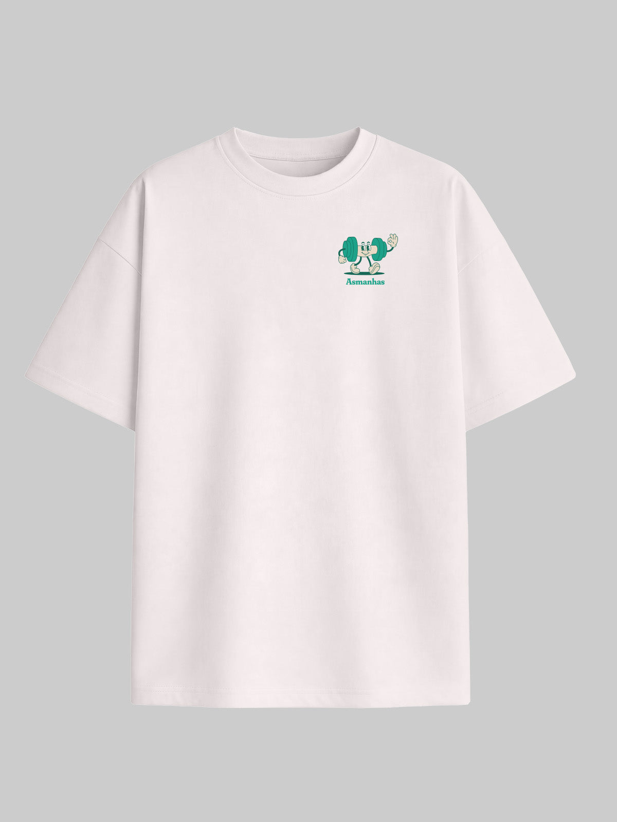 Camiseta Oversized Fracassar No Treino Asmanhas