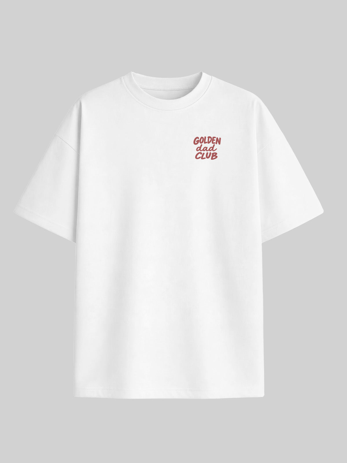 Camiseta Oversized Clube Pai de Golden Asmanhas