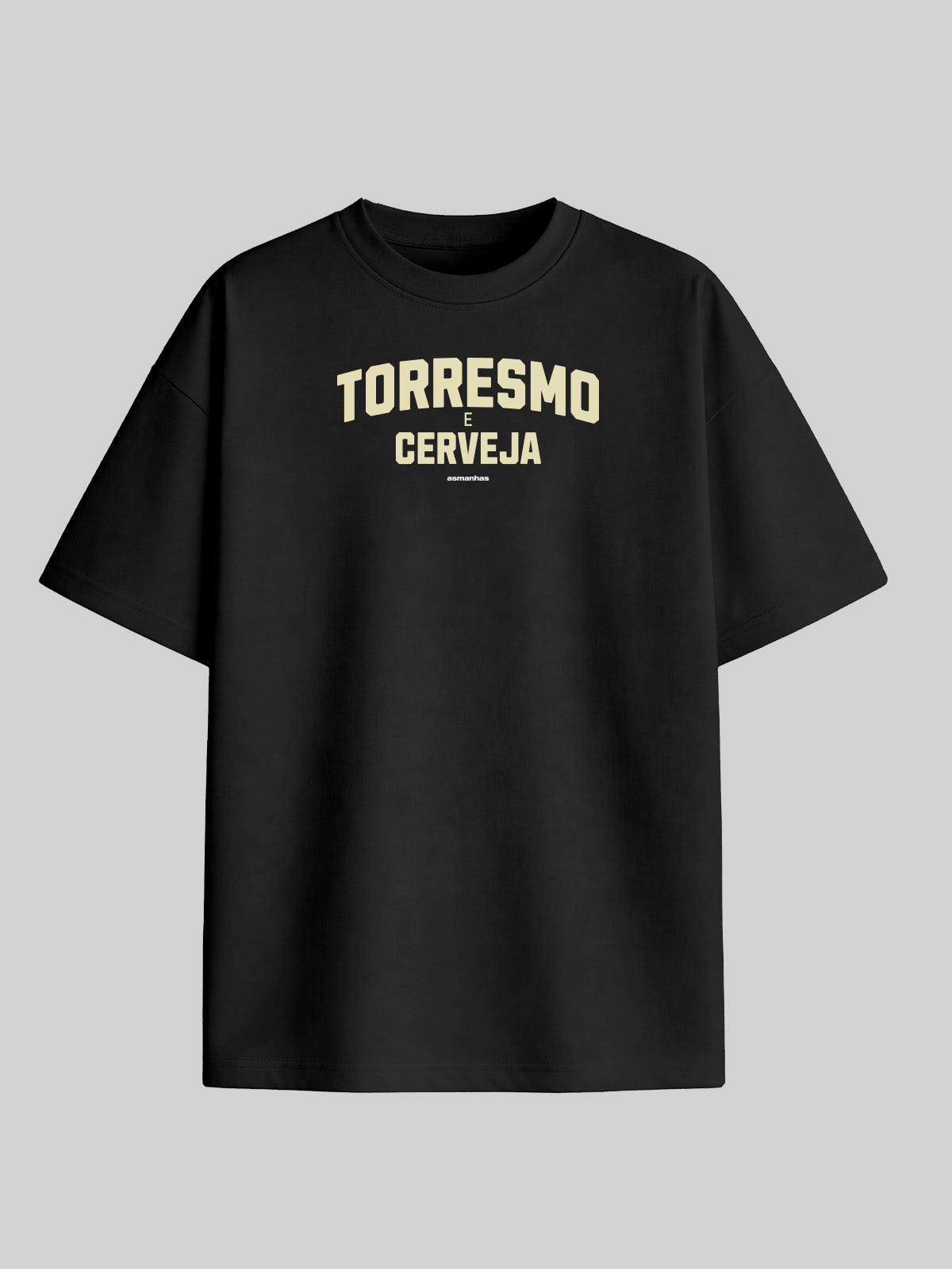 Camiseta Oversized Torresmo e Cerveja Asmanhas