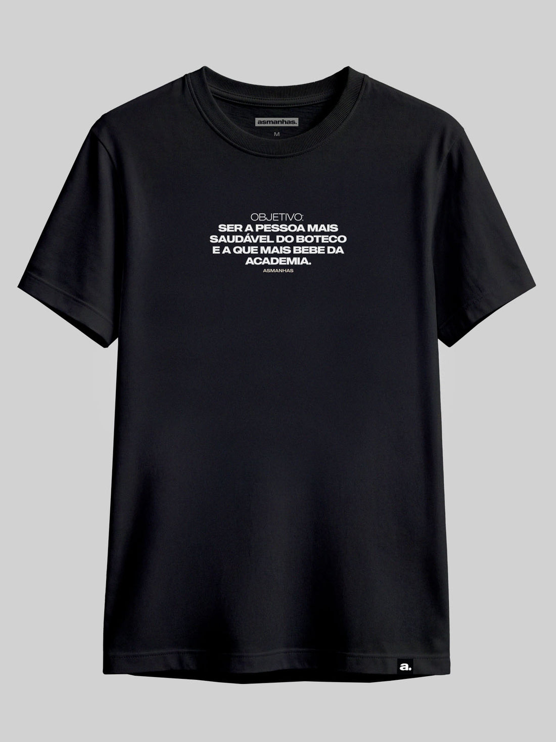 Camiseta Mais Saudável do Boteco Asmanhas