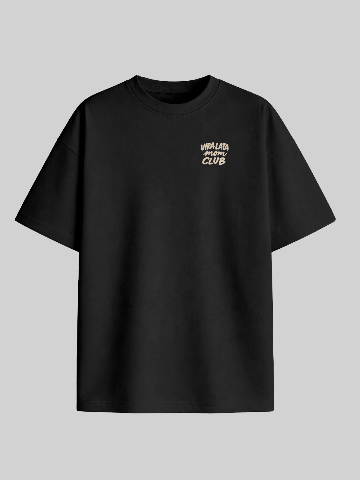Camiseta Oversized Clube Mãe de Vira Lata Asmanhas