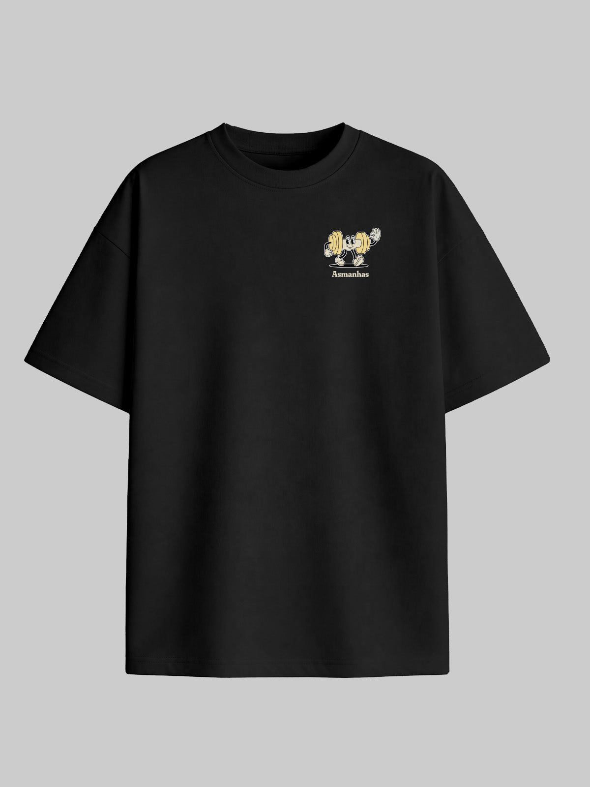 Camiseta Oversized Fracassar No Treino Asmanhas